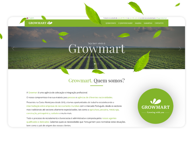 Growmart website
